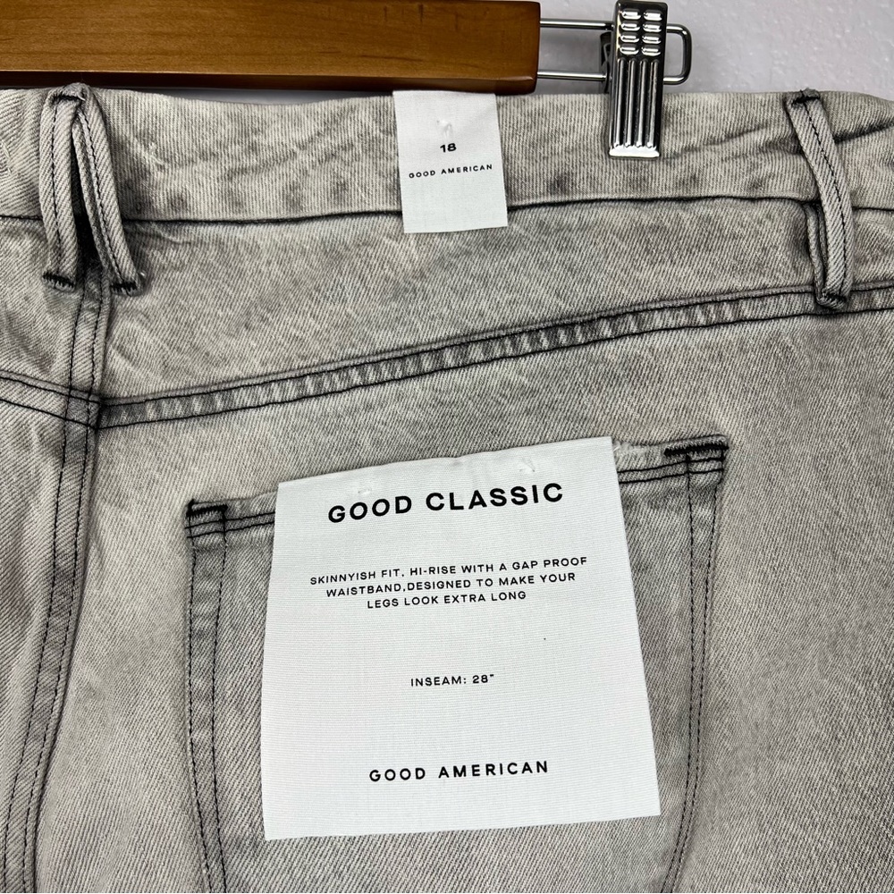 NWT Good American Good Classic Jeans - Size 18 - Picture 6 of 11